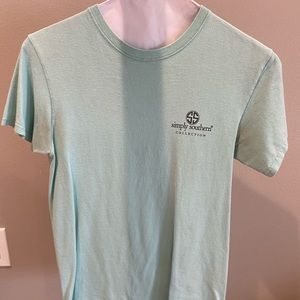 Blue simply southern shirt